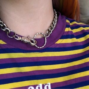 O ring chain choker